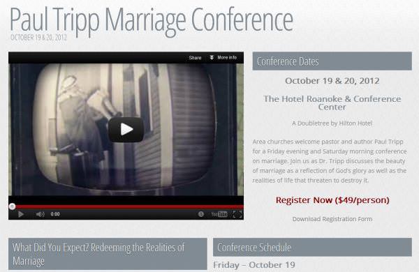 Roanoke Marriage Conference 2012