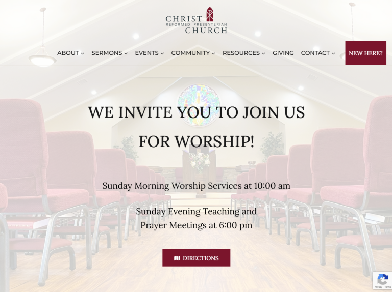 Christ Reformed Presbyterian Church (CRPC)