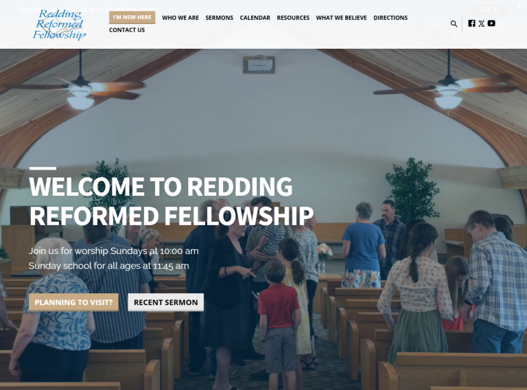 Redding Reformed Fellowship Church