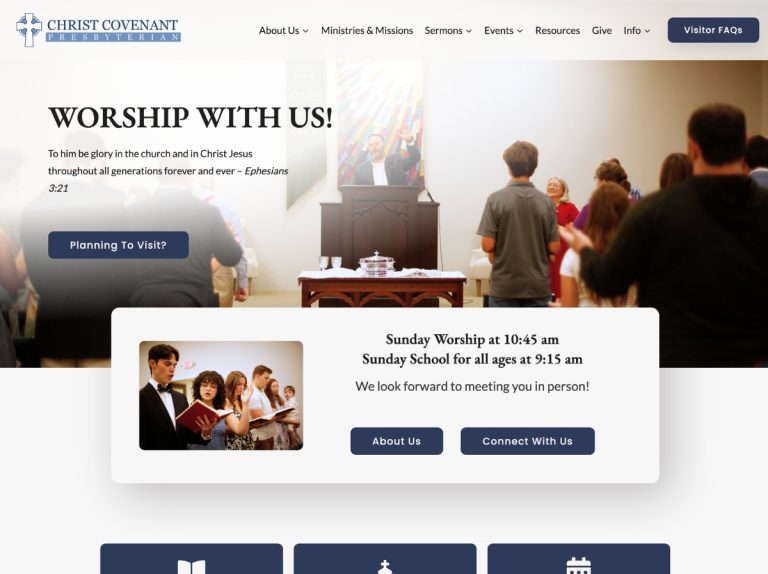 Christ Covenant Presbyterian Church – Woodstock, GA