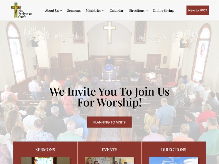 First Presbyterian Church – Ellerbe, NC