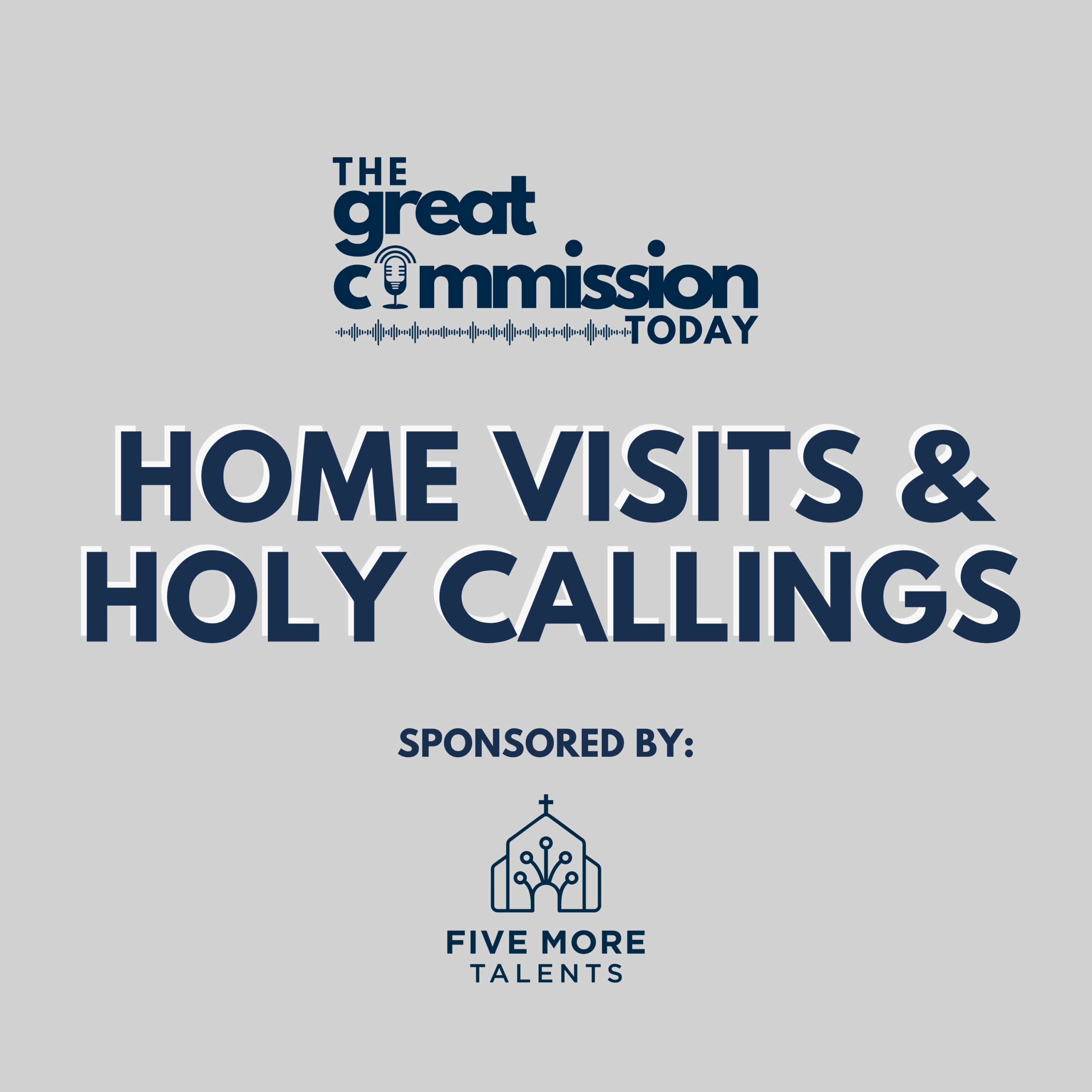 Podcast image with the podcast title at the top followed by the title of the episode